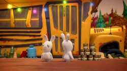 انیمیشن خرگوش های بازیگوش قسمت 508 - rabbids invasion